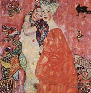 Gustave Klimt Werke - Die Frauen Freunde Gustav Klimt